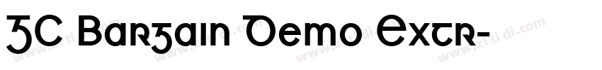 GC Bargain Demo Extr字体转换